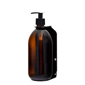 Black Single Wall Mounted Soap Dispenser