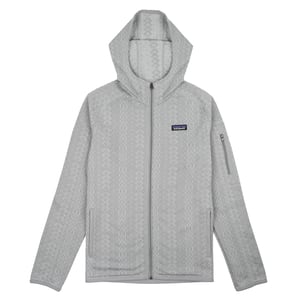 Patagonia Womens Better Sweater Hoody Frozen Jaquard Salt Grey