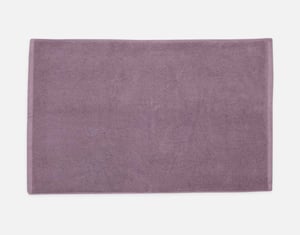 QE Home Modal Cotton Bath Mat in Lilac Ash, Purple