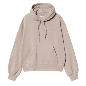 Carhartt WIP Womens Hooded Casey Sweatshirt Dusky Beige / Silver