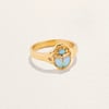 Inlay Scarab Ring - 5