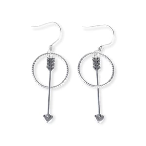 Jeulia Cupid's Arrow Earrings