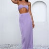 Balancing Act Maxi Skirt Purple