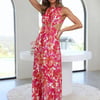 Got A Callback Maxi Dress Pink