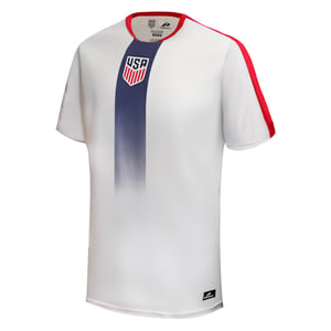 Youth U.S. Soccer Crest White Gameday Shirt / XL