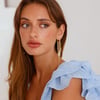 Sparkle Rainfall Earrings Gold