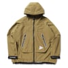And Wander Loose Fitting Rain Jacket Yellow Olive