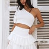 Wanted This Mini Skirt White
