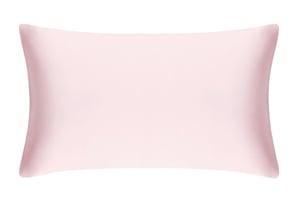 Precious Pink Pure Silk Pillowcase - Super King / Without