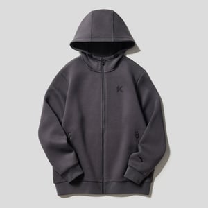 ANTA KT Knit Track Top - Grey / 4XL