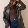 Chocolate Brown Jersey Long Sleeve Bodysuit