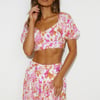 Her Vibe Crop Top Pink