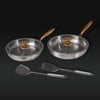 The Ultimate Everyday Titanium Pan Set (6-Piece)