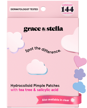hydrocolloid pimple patches - 144 Pack / Multishape