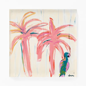Parrot Party 1 Art Print