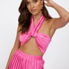 Set Heart Crop Pink