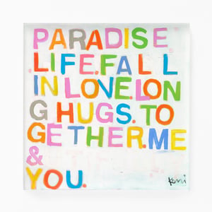 Paradise Life Art Print