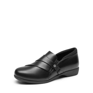 DREAM PAIRS Ergonomic Slip On Vegan Leather Flats