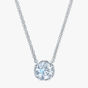 Solitaire Diamond Necklace - 1.25 CT