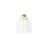 Smaller Scallop in clear glass