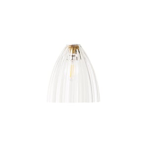 Smaller Scallop in clear glass