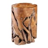Teak Slice Round Pedestal