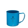 Snow Peak Titanium Single 450 Anodized Mug Blue