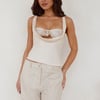 Delilah Top Ivory
