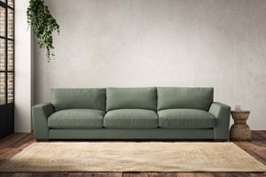 nkuku Guddu Sofa | Make To Order | Super Grand | Brera Linen Jade