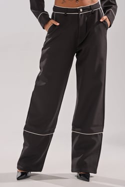 AKIRA Party At My Place Trouser Pants | Black | Size 1X