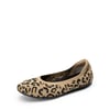 DREAM PAIRS Women   s Knit Round Toe Arch Support Ballet Flats
