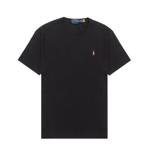 Polo Ralph Lauren Custom Slim Fit Soft Cotton T-Shirt Black