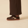 Brown Leather Trainers