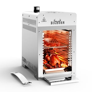 1500℉ Infrared Steak Grill with Pizza Stone- 16 Inch- Hot Sale