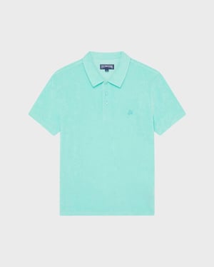 Vilebrequin - Men Terry Polo Shirt Solid - Polo - Phoenix - Green - Size XXL