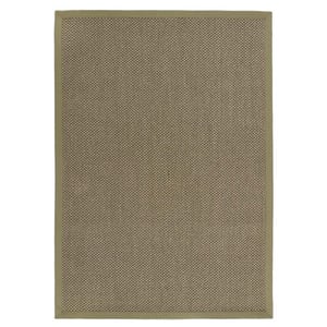 Sisal Green with Sage Green Border Rug - 80x150cm