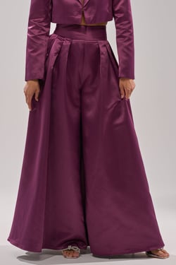 AKIRA On And On Wide Leg Trouser Pants | Size Large