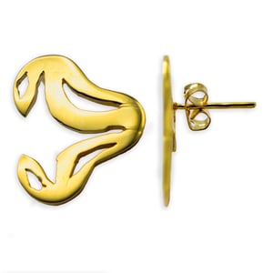 Vida Earring - 24K Plated Gold