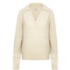 Pendle Jumper in Ecru Pointelle
