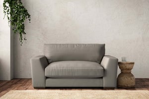 nkuku Guddu Love Seat | Make To Order | Recycled Cotton Flax | No Colour