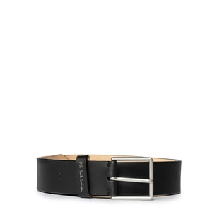 Paul Smith Belt PS Stitch Black