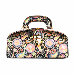 Gazelle - Navy & Pink - Women’s leather top handle & crossbody bag