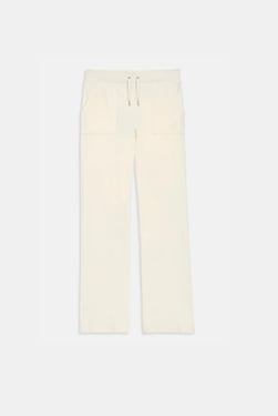CREAM CLASSIC VELOUR DEL RAY POCKETED BOTTOMS - XXXL / Cream