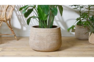 nkuku Zadie Terracotta Planter | Vases & Planters | One Size