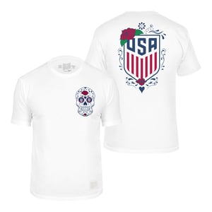 Unisex Original Retro Brand Hispanic Heritage White Tee / 2X