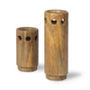 Savior Mango Wood Vase Set   Natural