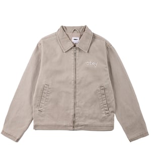 Obey Womens Serene Zip Jacket Fungi