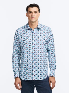 Robert Graham Toasted Long Sleeve Button Down Shirt