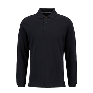 Barbour Essential L/S Polo Shirt Black