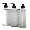 Nickel Triple Wall Mounted Soap Dispenser